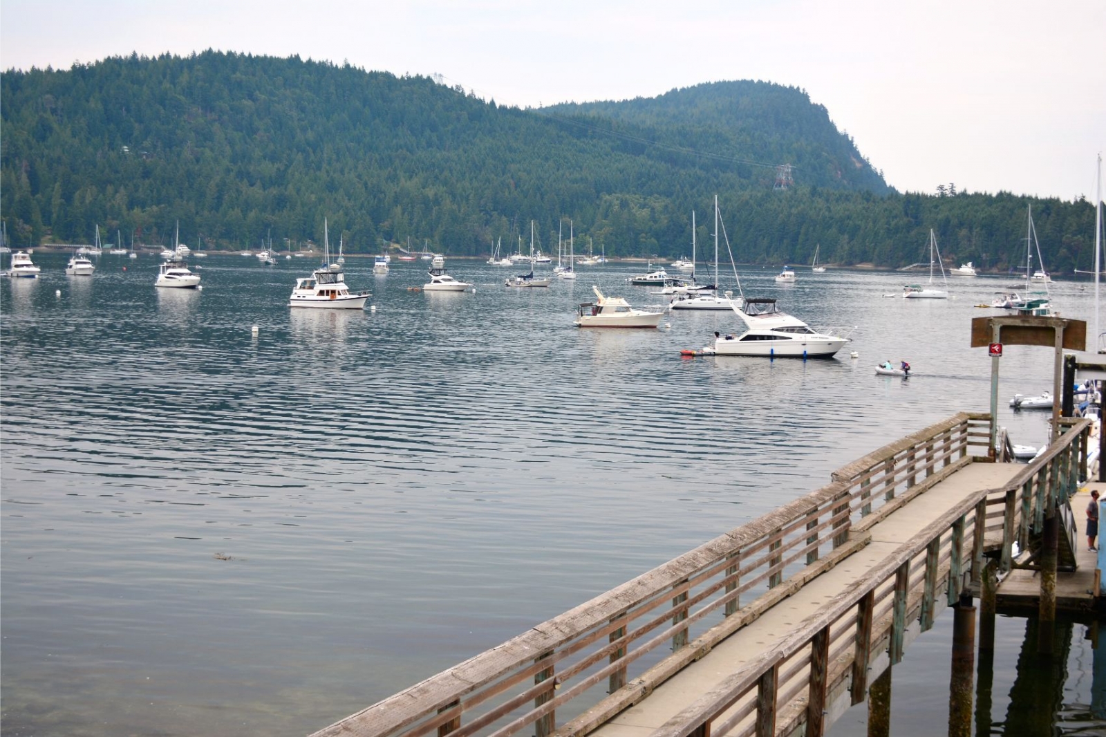 Montague, Galiano Island Three Mooring Options in One Harbour Freedom Marine