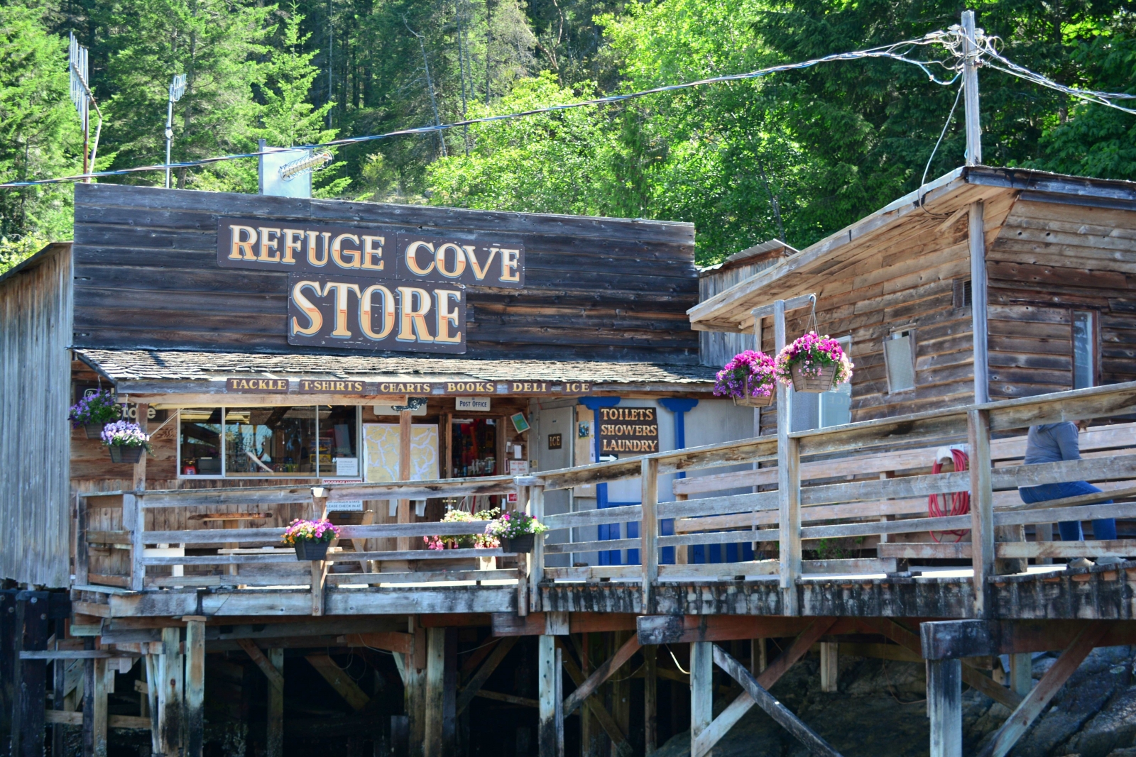 Refuge Cove, West Redonda Island Refuel, Replenish and Refresh