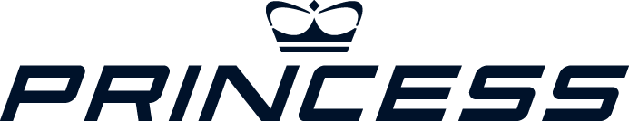 Power Boats Princess Brand Logo Blue