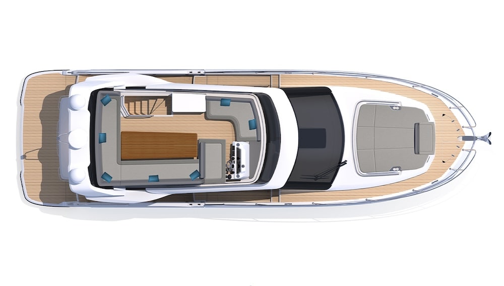 Galeon Flybridge 440 Preview Image Plan