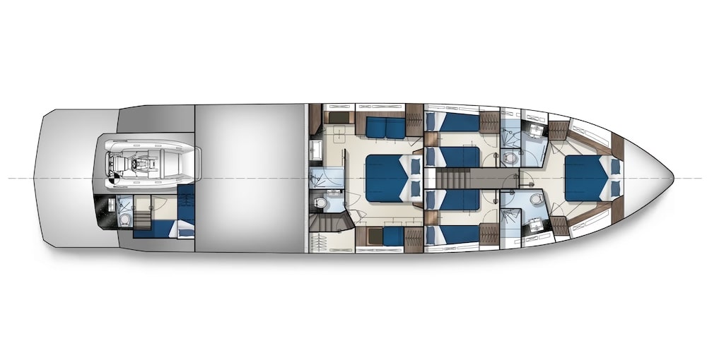 Galeon Skydeck 700 Preview Image Plan