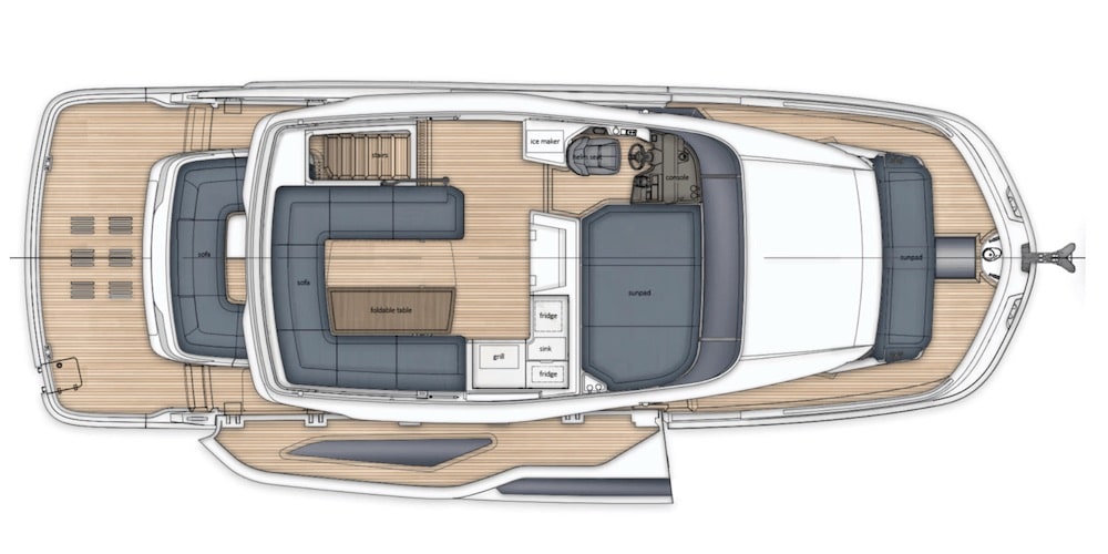 Galeon 430 Explorer Preview Image Plan