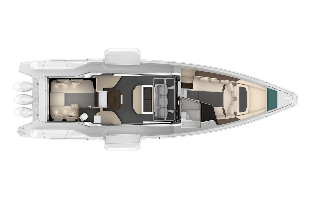 Axopar 45 Preview Image Plan