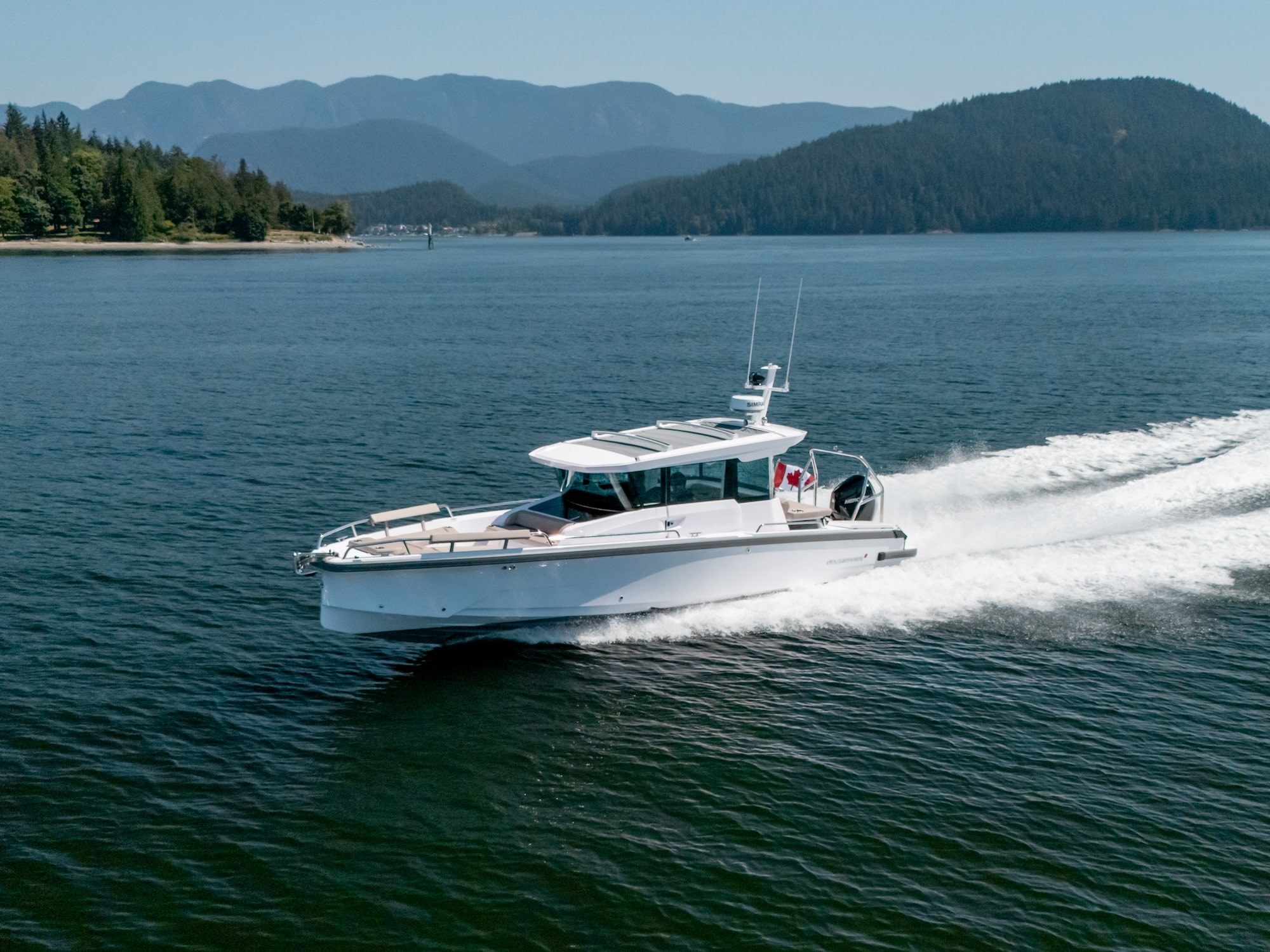 Axopar 29 Boat Preview Image on the water