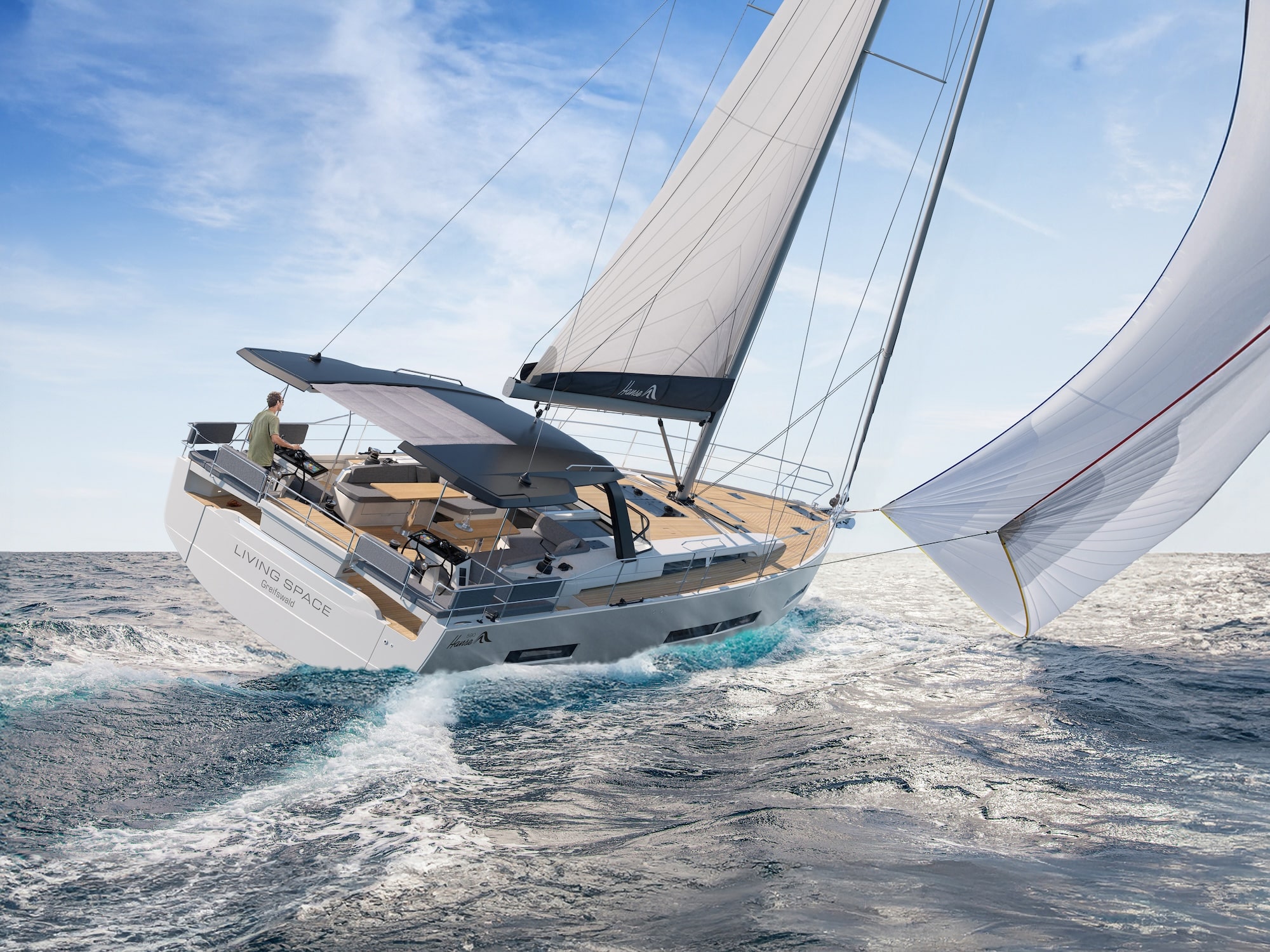 Hanse Sail Boat 590 Preview Image