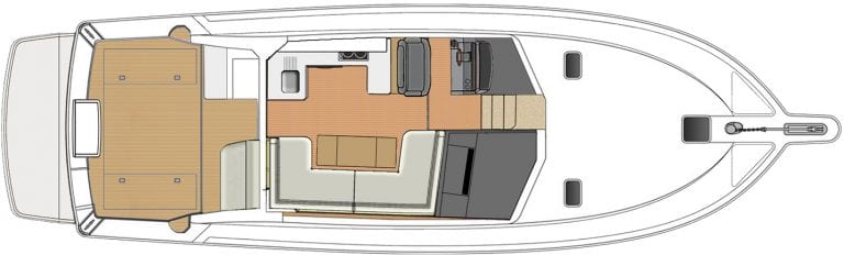 Riviera 445 SUV Preview Image Plan