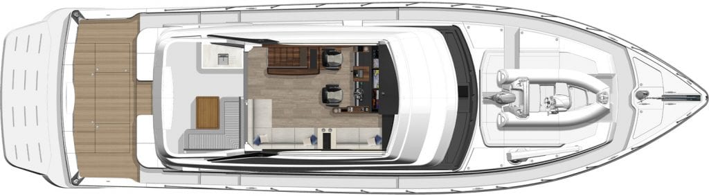 Riviera 64 Sports Motor Yacht Preview Plan Image
