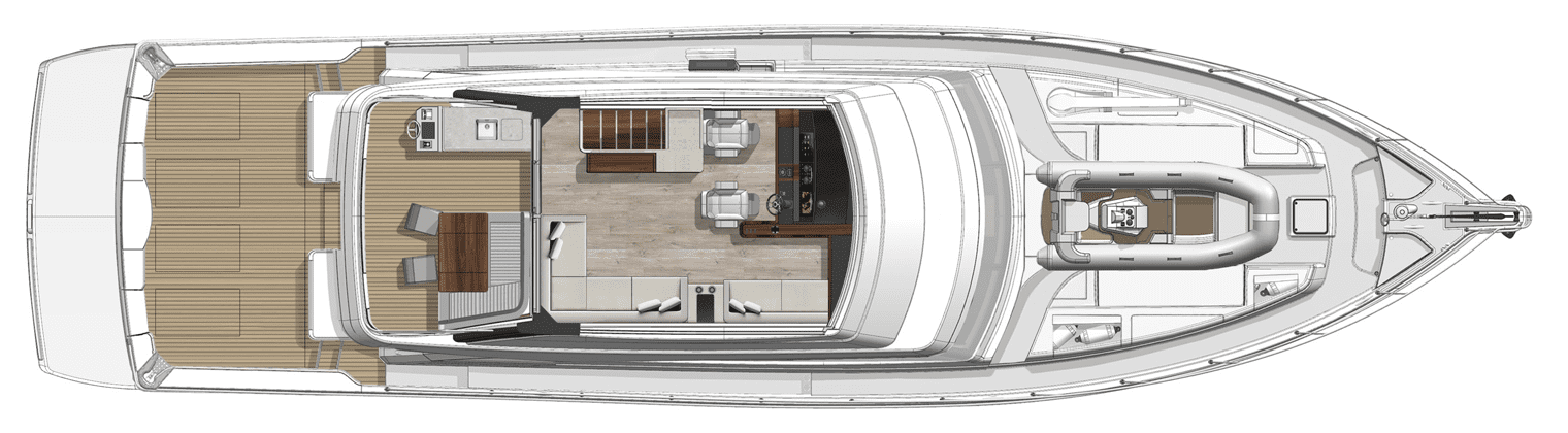 Riviera 72 Sports Motor Yacht Preview Plan Image