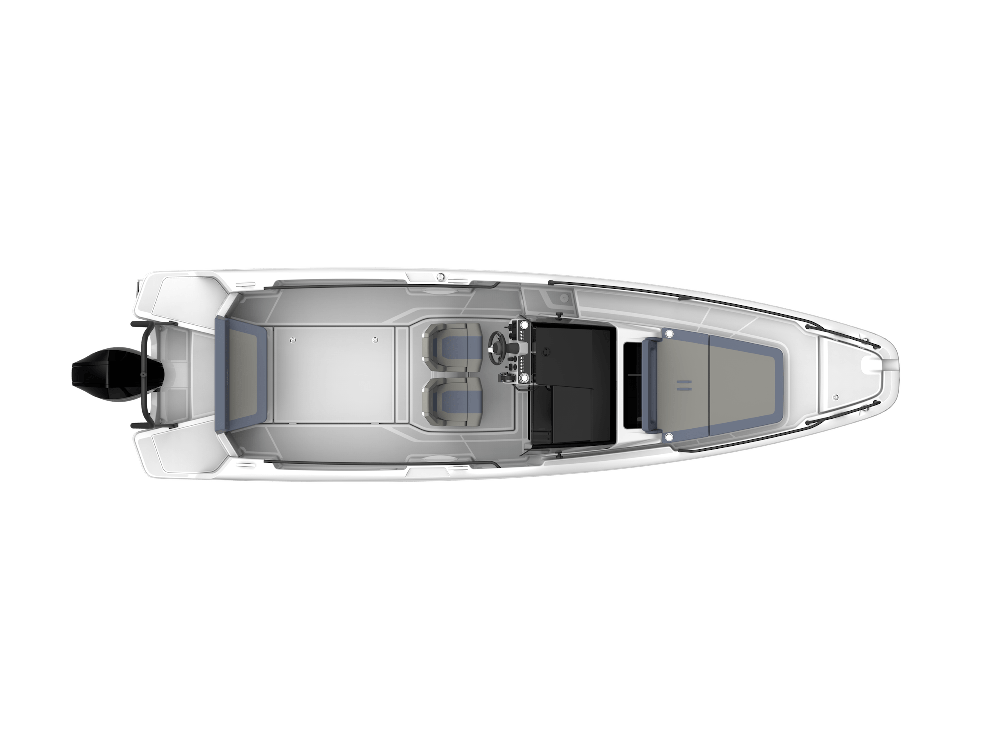 Axopar 25 Cross Bow Preview Image Plan