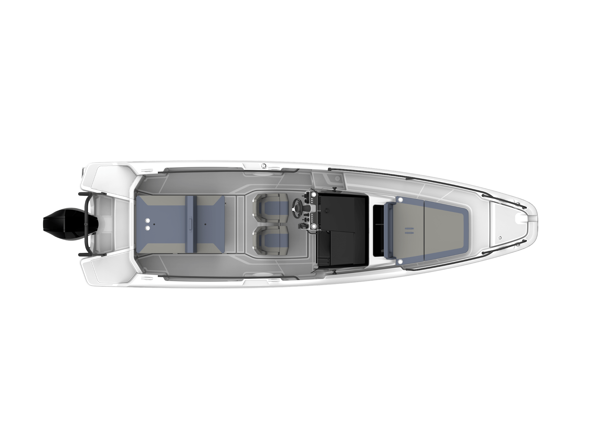 Axopar 25 Cross Bow Preview Image Plan