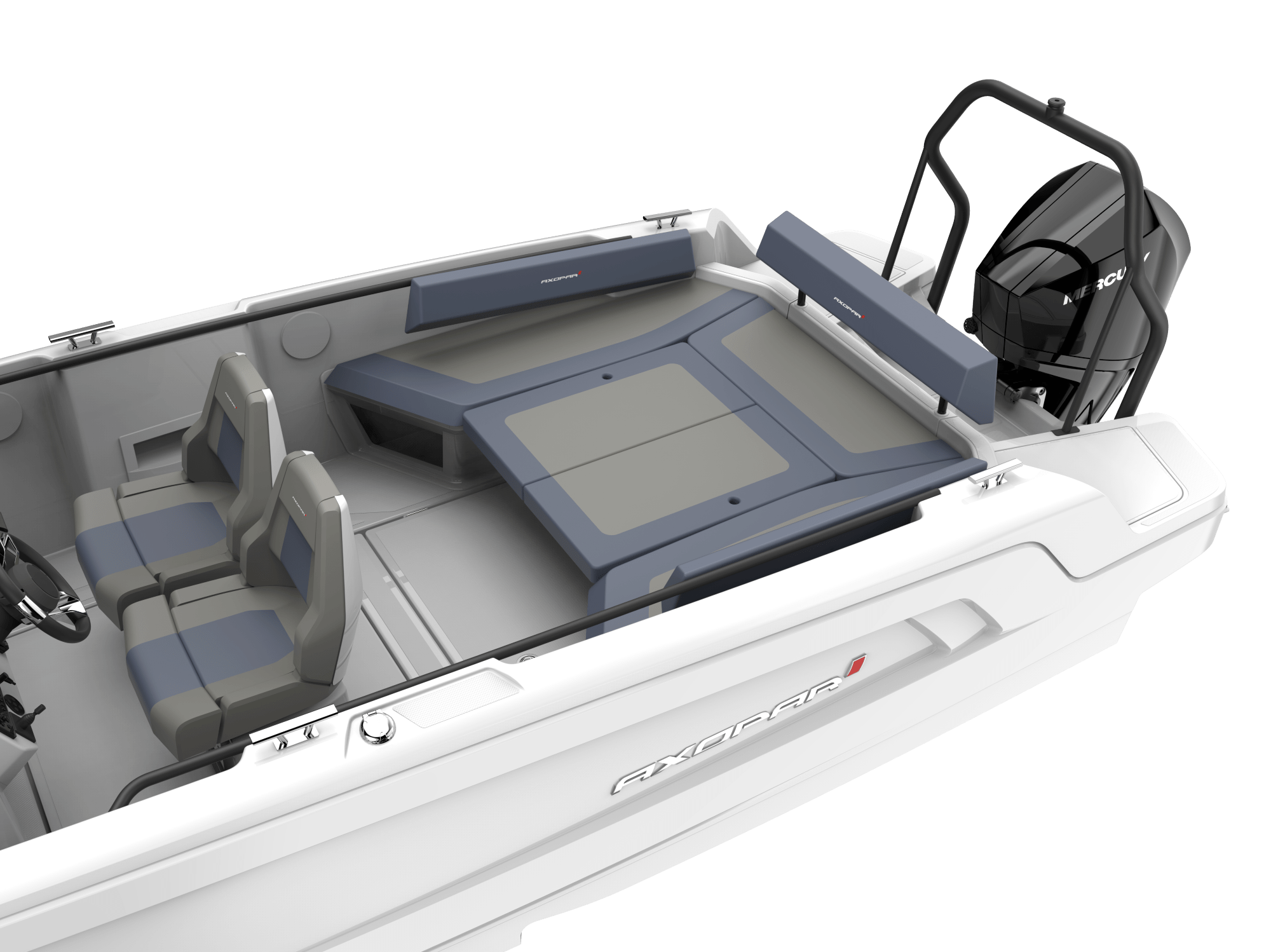 Axopar 25 Cross Bow Preview Image Plan