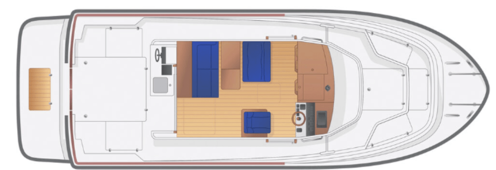 Targa Tarfish Boat Preview Image Plan