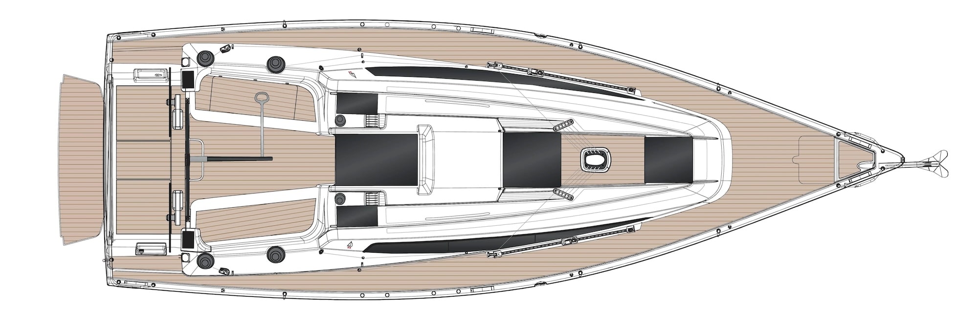 Dehler 34 Sailboat Preview Image Plan