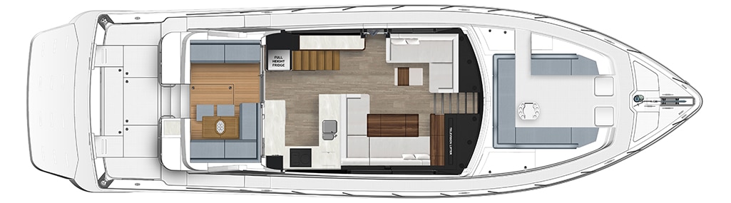Riviera 58 Sports Motor Yacht Preview Plan Image