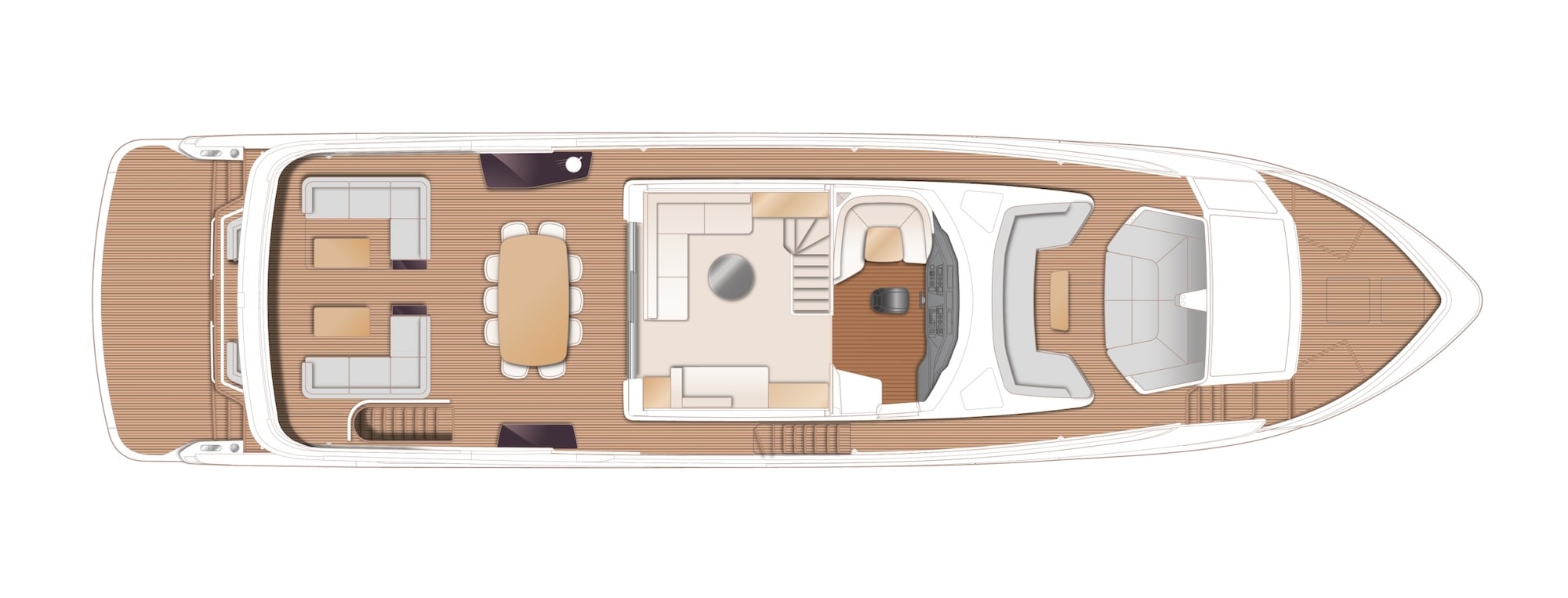 Princess X90 Boat Preview Plan Image