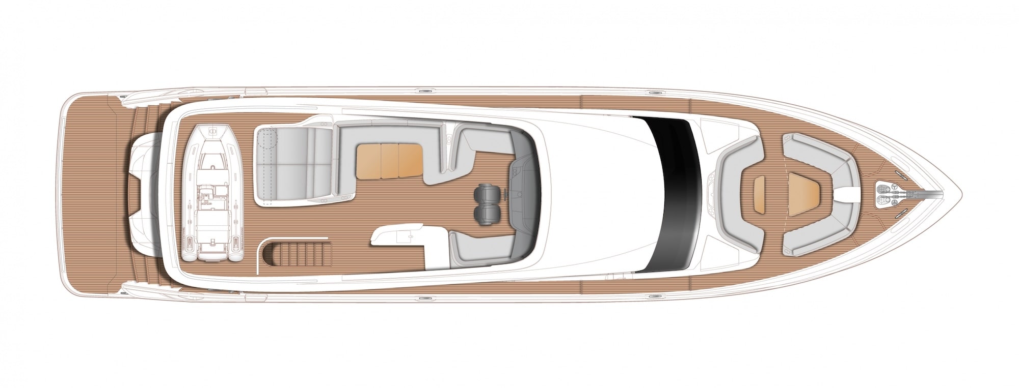 Princess Y80 Boat Preview Plan Image