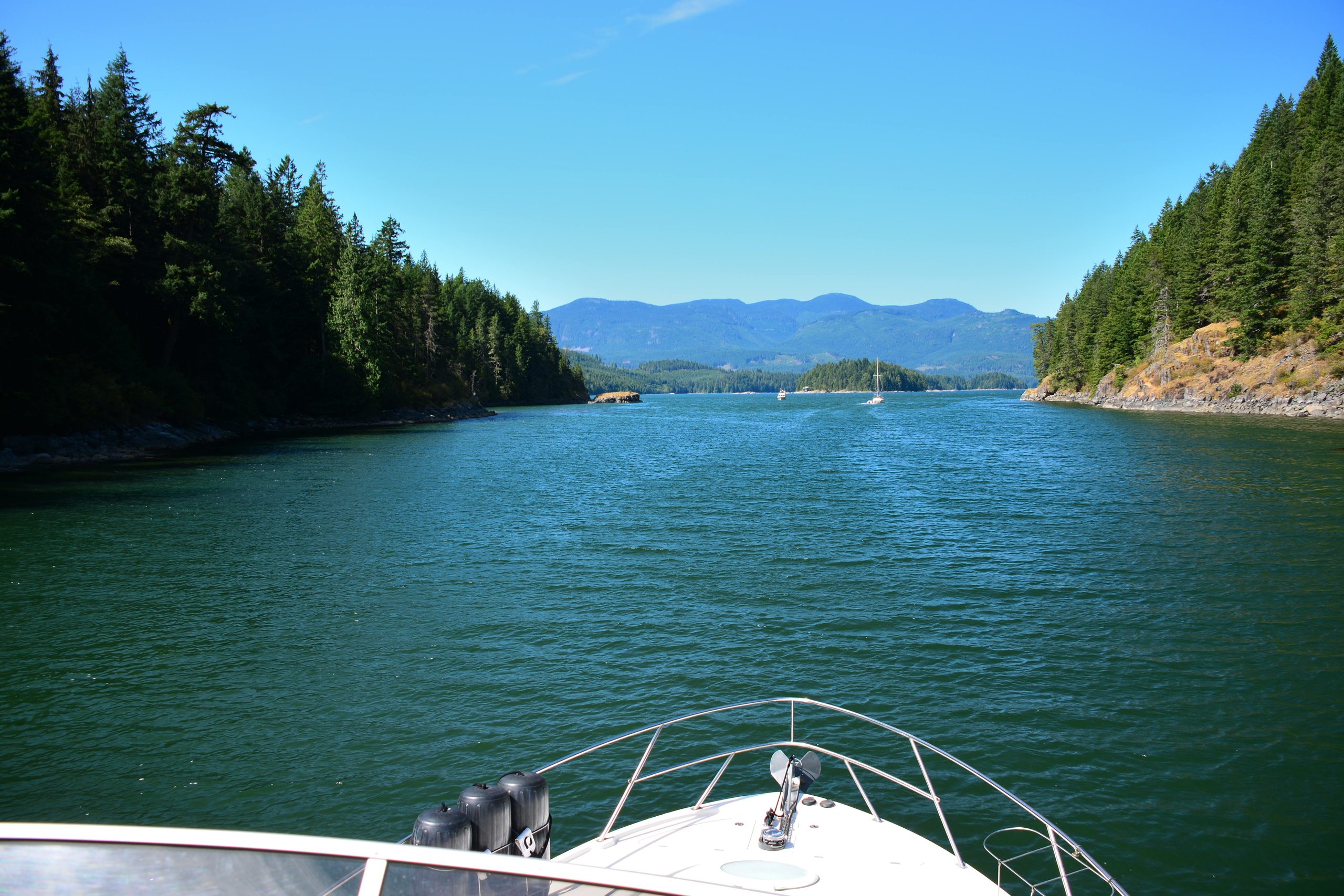 Small Inlet Marine Park, Quadra Island: A Boaters Guide to Anchorage & Cruising